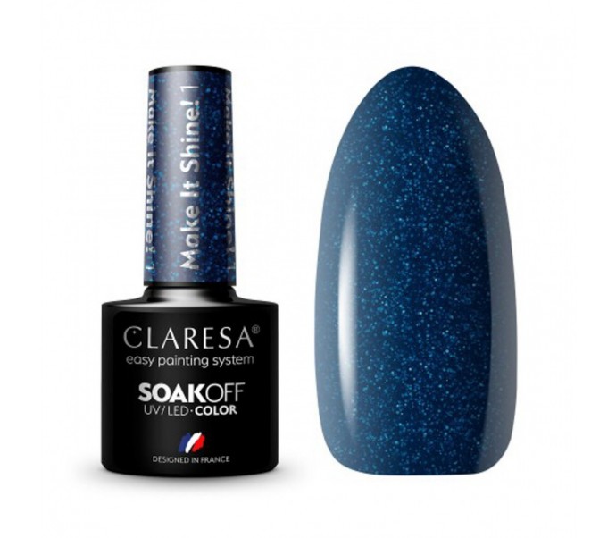 CLARESA Lakier hybrydowy Make It Shine! 1 -5g