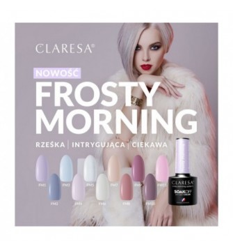 CLARESA Lakier hybrydowy Frosty Morning 6 -5g