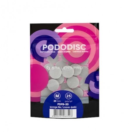 M DYDIS POLIRAVIMO LAPELIAI PODODISKUI 25VNT. PDFB-20