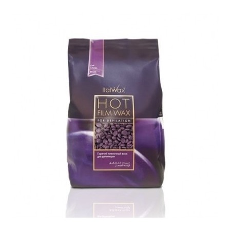 ItalWax depiliacinis vaškas granulėmis PLUM, 500 g