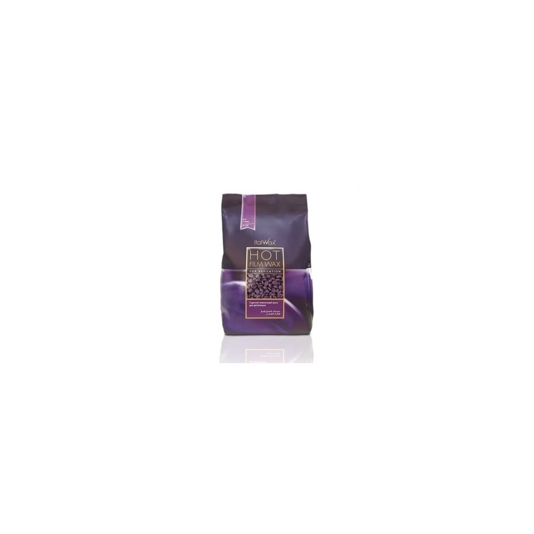 ItalWax depiliacinis vaškas granulėmis PLUM, 500 g