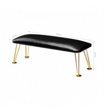 PODPÓRKA DO MANICURE 6M ZŁOTA CZARNA