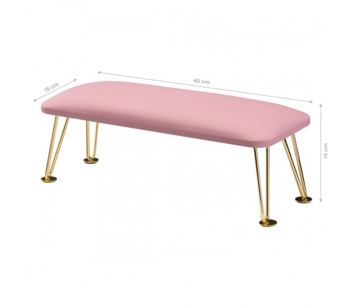 PODPÓRKA DO MANICURE 6M ZŁOTA RÓŻOWA