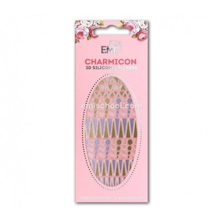 E.Mi Charmicon 3D Silicone Stickers 37 Geometry g/s