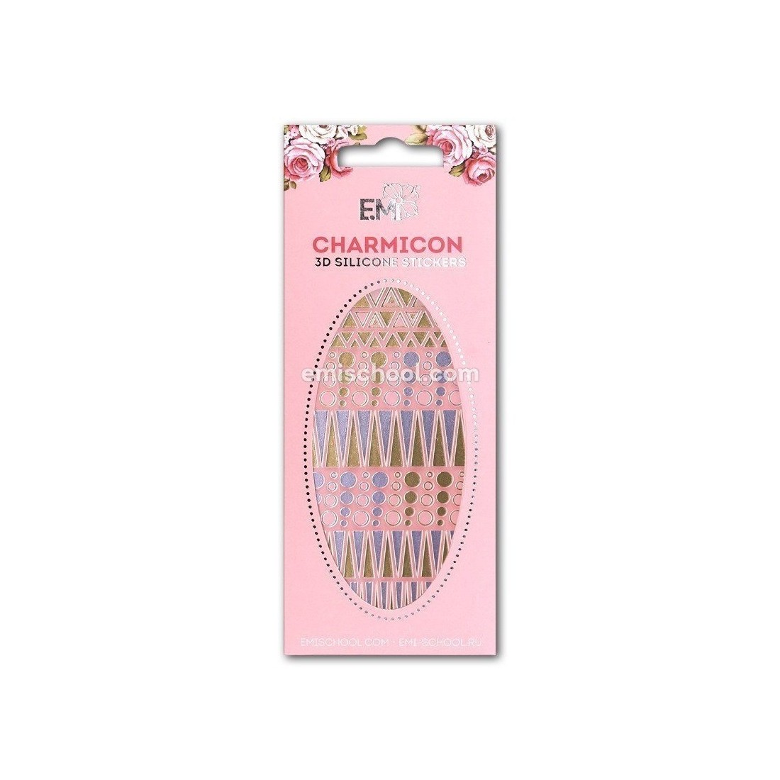 E.Mi Charmicon 3D Silicone Stickers 37 Geometry g/s