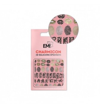E.Mi Charmicon 3D Silicone Stickers 146 Prints