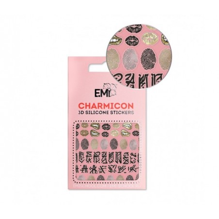 E.Mi Charmicon 3D Silicone Stickers 146 Prints
