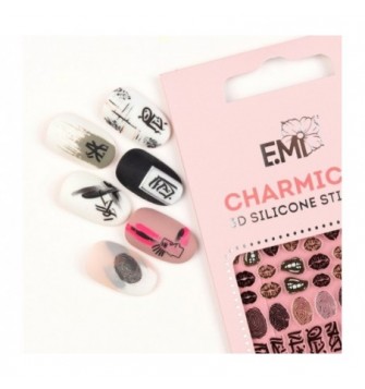E.Mi Charmicon 3D Silicone Stickers 146 Prints