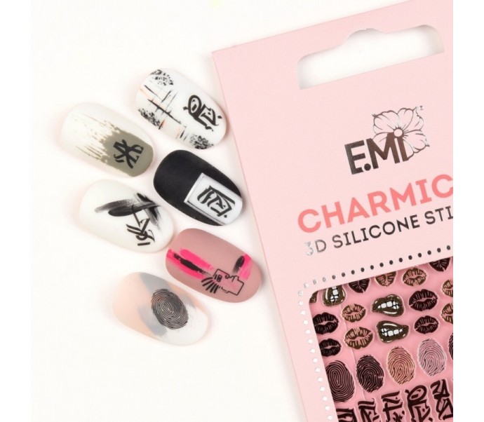 E.Mi Charmicon 3D Silicone Stickers 146 Prints