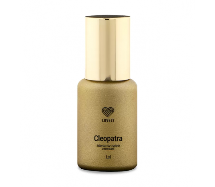 Blakstienų juodi klijai "CLEOPATRA" LOVELY 5 ml