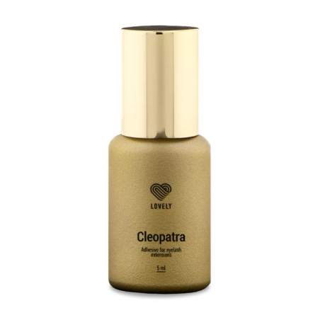 Blakstienų juodi klijai "CLEOPATRA" LOVELY 5 ml