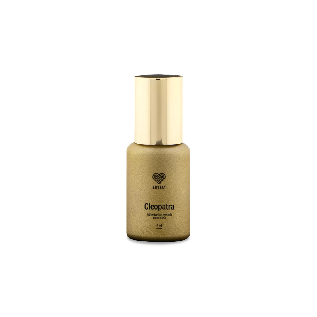 Blakstienų juodi klijai "CLEOPATRA" LOVELY 5 ml