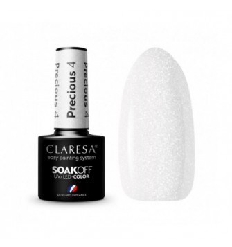 CLARESA Hibridinis nagų lakas Precious PS4, 5 ml