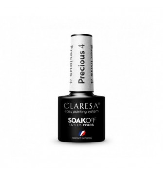 CLARESA Hibridinis nagų lakas Precious PS4, 5 ml