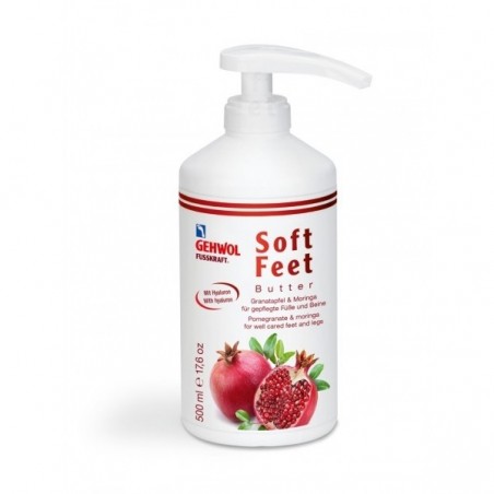 GEHWOL FUSSKRAFT Soft Feet Butter išvargintos ir sausos odos sviestelis, 500 ml