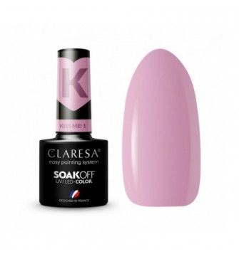 CLARESA Hibridinis nagų lakas Kiss Me! 1, 5g