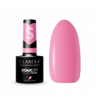 CLARESA Hibridinis nagų lakas Kiss Me! 3, 5g