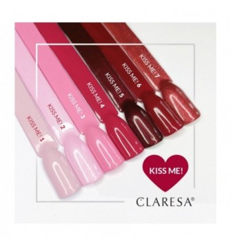 CLARESA Hibridinis nagų lakas Kiss Me! 3, 5g
