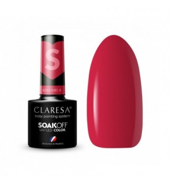 CLARESA Hibridinis nagų lakas Kiss Me! 4, 5g