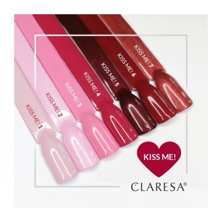 CLARESA Hibridinis nagų lakas Kiss Me! 4, 5g