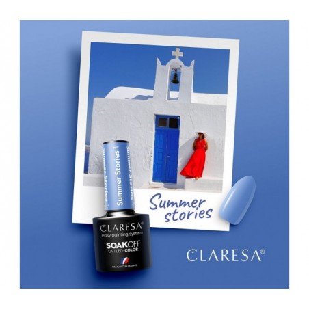 CLARESA Hibridinis nagų lakas SUMMER STORIES 1, 5g