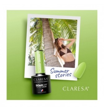 CLARESA Hibridinis nagų lakas SUMMER STORIES 3, 5g