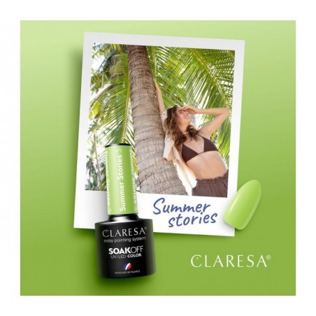 CLARESA Hibridinis nagų lakas SUMMER STORIES 3, 5g