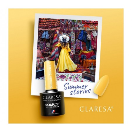 CLARESA Hibridinis nagų lakas SUMMER STORIES 4, 5g