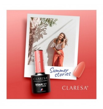 CLARESA lakier hybrydowy SUMMER STORIES 5 -5g