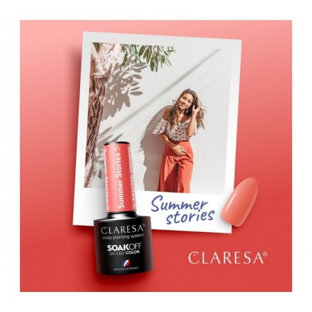 CLARESA lakier hybrydowy SUMMER STORIES 5 -5g
