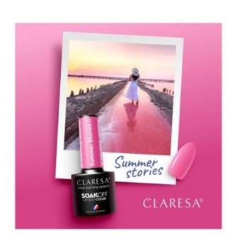 CLARESA lakier hybrydowy SUMMER STORIES 6 -5g