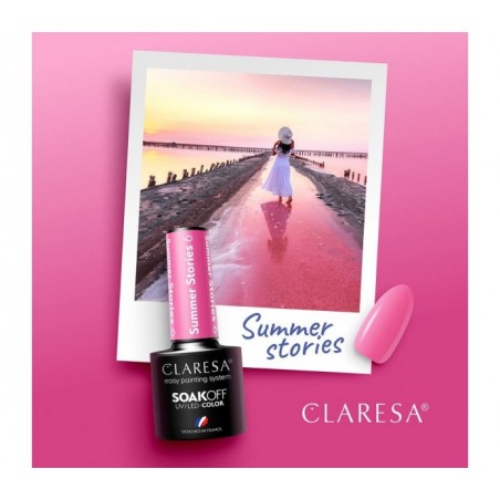 CLARESA lakier hybrydowy SUMMER STORIES 6 -5g