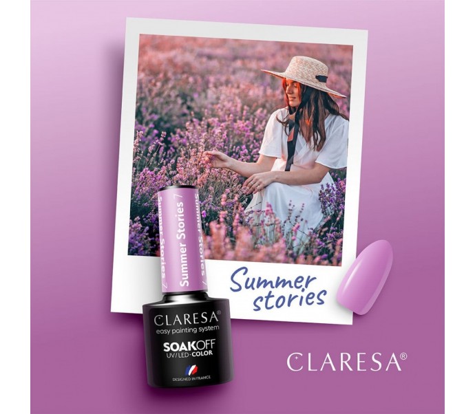 CLARESA hibridinis nagų lakas SUMMER TORIES 7, 5g