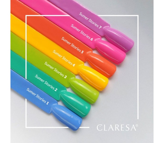 CLARESA hibridinis nagų lakas SUMMER TORIES 7, 5g
