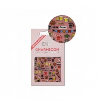 E.Mi Charmicon 3D Silikoniniai lipdukai Germany Nr. 2