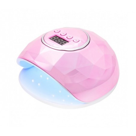 UV/LED MANIKIŪRO IR PEDIKIŪRO LEMPA SHINY 86W  rožinė
