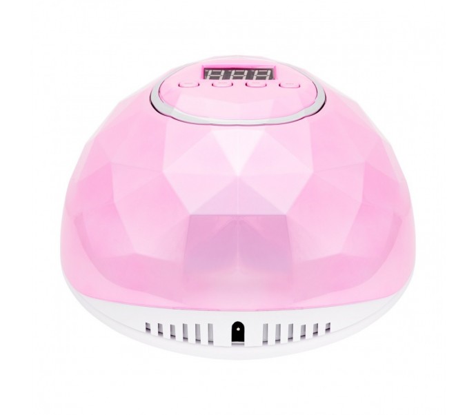 UV/LED MANIKIŪRO IR PEDIKIŪRO LEMPA SHINY 86W  rožinė