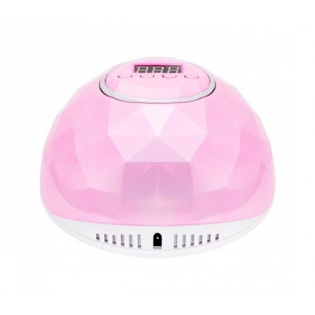 UV/LED MANIKIŪRO IR PEDIKIŪRO LEMPA SHINY 86W  rožinė