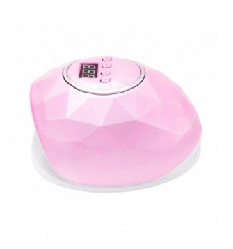UV/LED MANIKIŪRO IR PEDIKIŪRO LEMPA SHINY 86W  rožinė