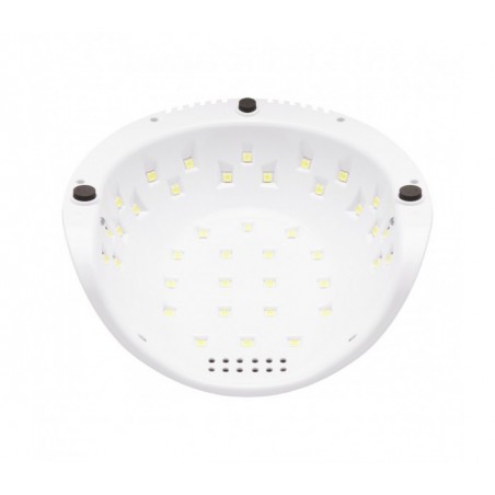 UV/LED MANIKIŪRO IR PEDIKIŪRO LEMPA SHINY 86W  rožinė