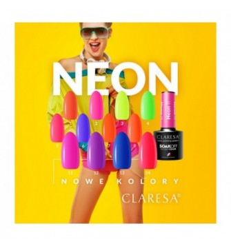 CLARESA Hibridinis nagų lakas NEON 11 , 5g